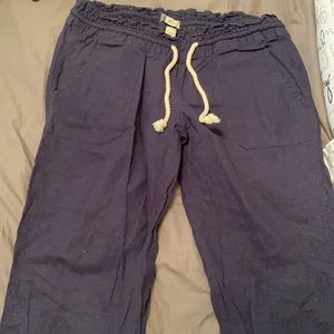 Navy beach pants
